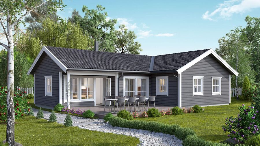Husmodellen Bjørnegga fra Idéhus