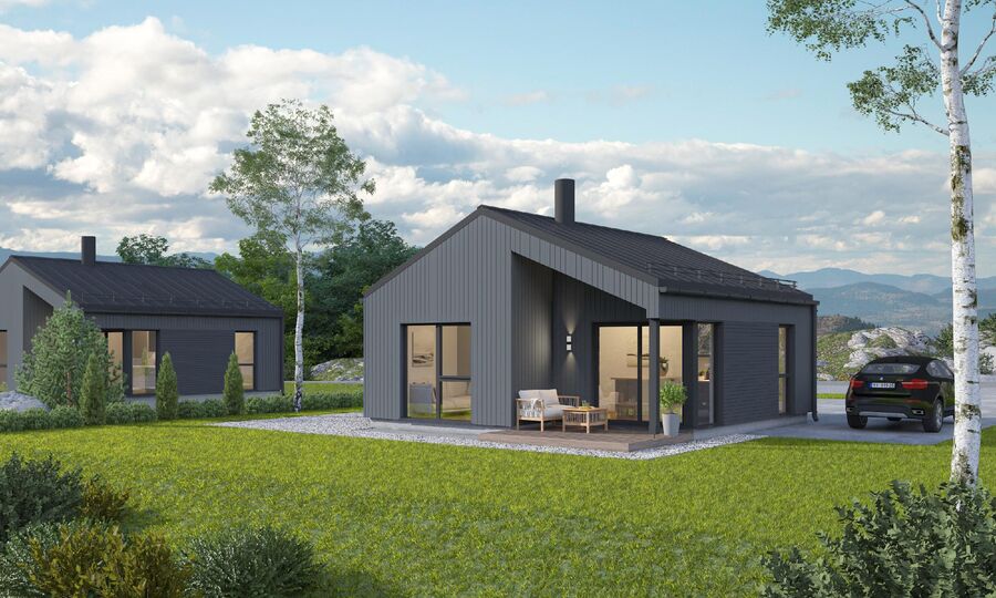 Husmodellen Blånipa 44 fra Idéhus