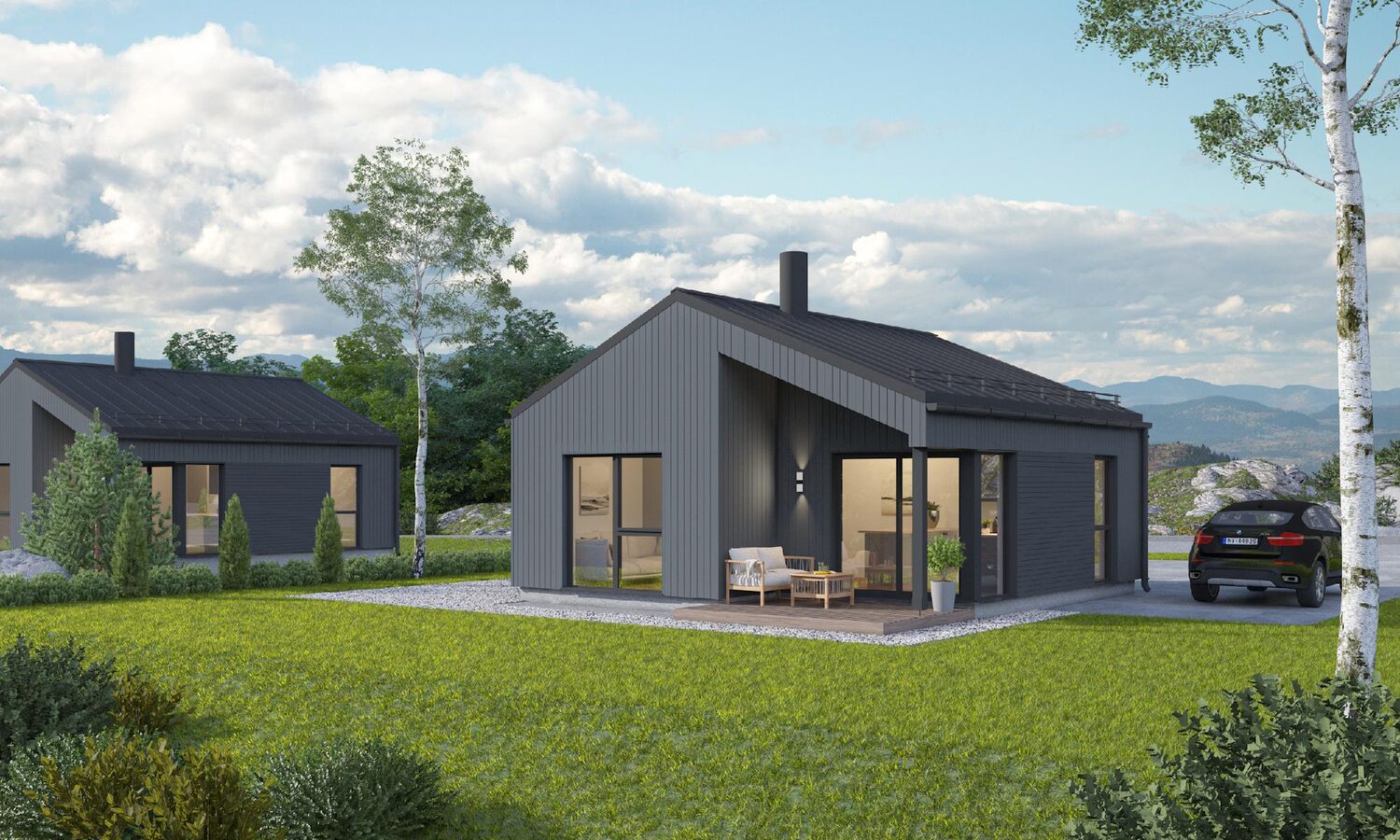 Husmodellen Blånipa 44
