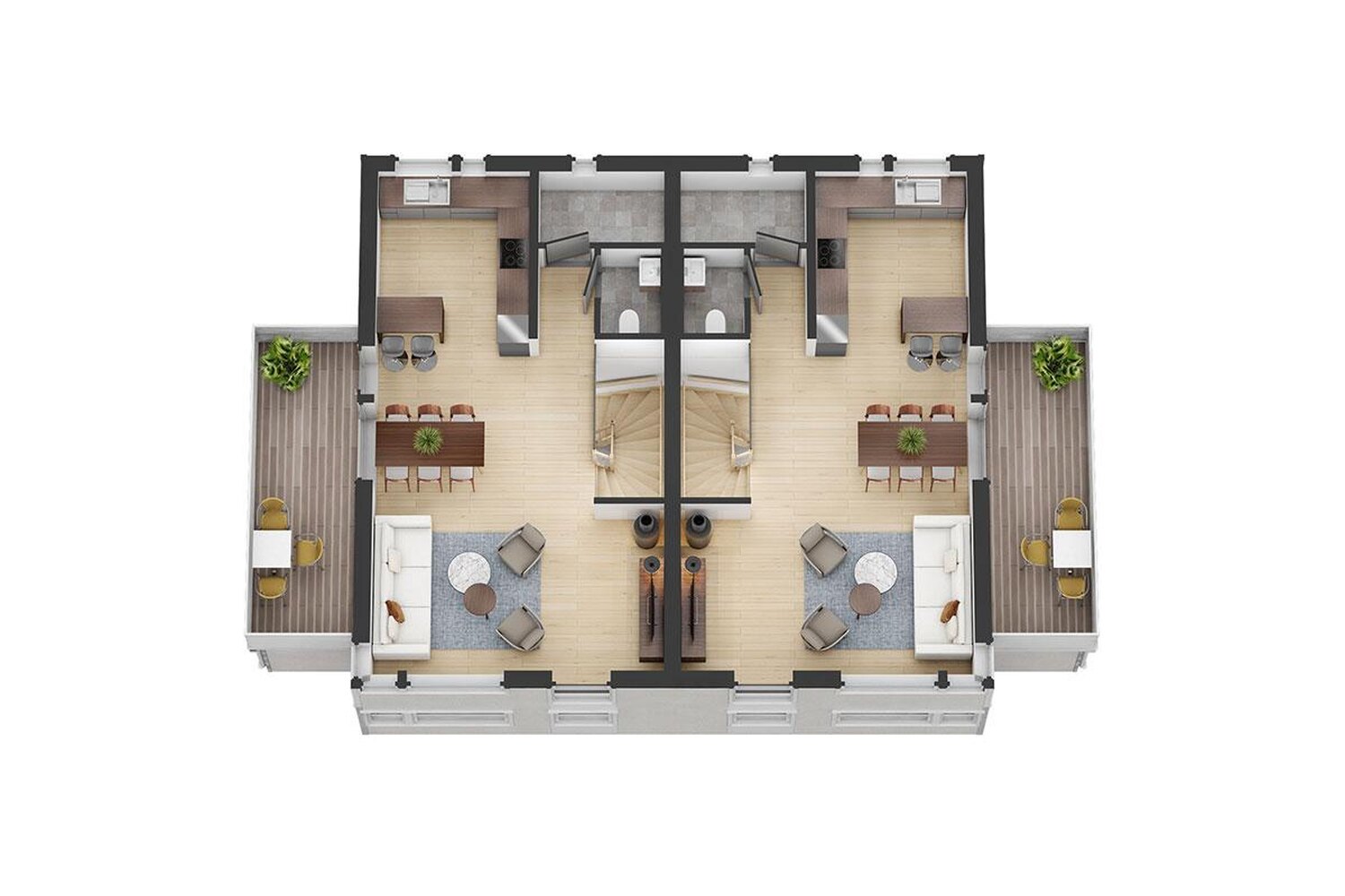 Buhovd Moderne — plantegning 2