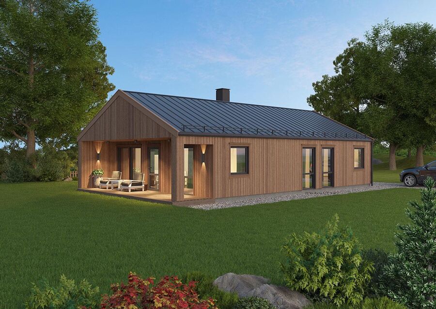 Husmodellen Eikeshorn fra Idéhus