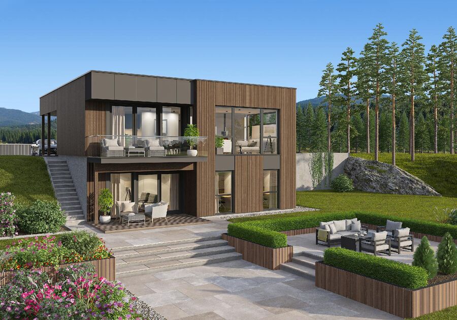 Husmodellen Fossafjell fra Idéhus