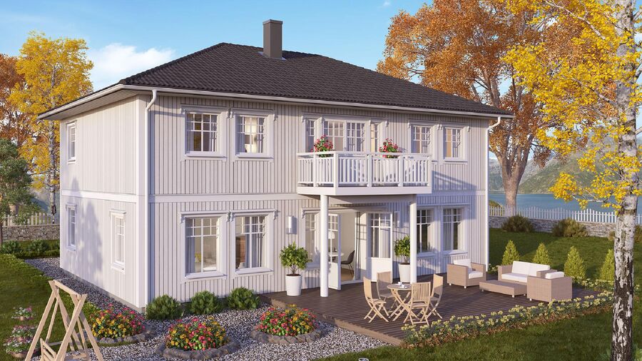 Husmodellen Høgeloft fra Idéhus