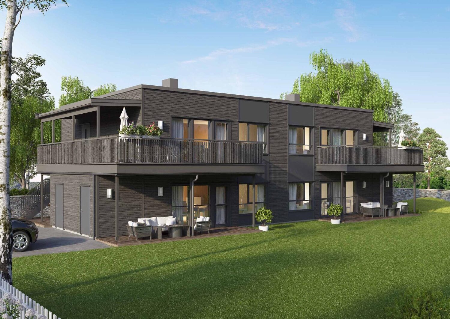 Husmodellen Slotthø Moderne