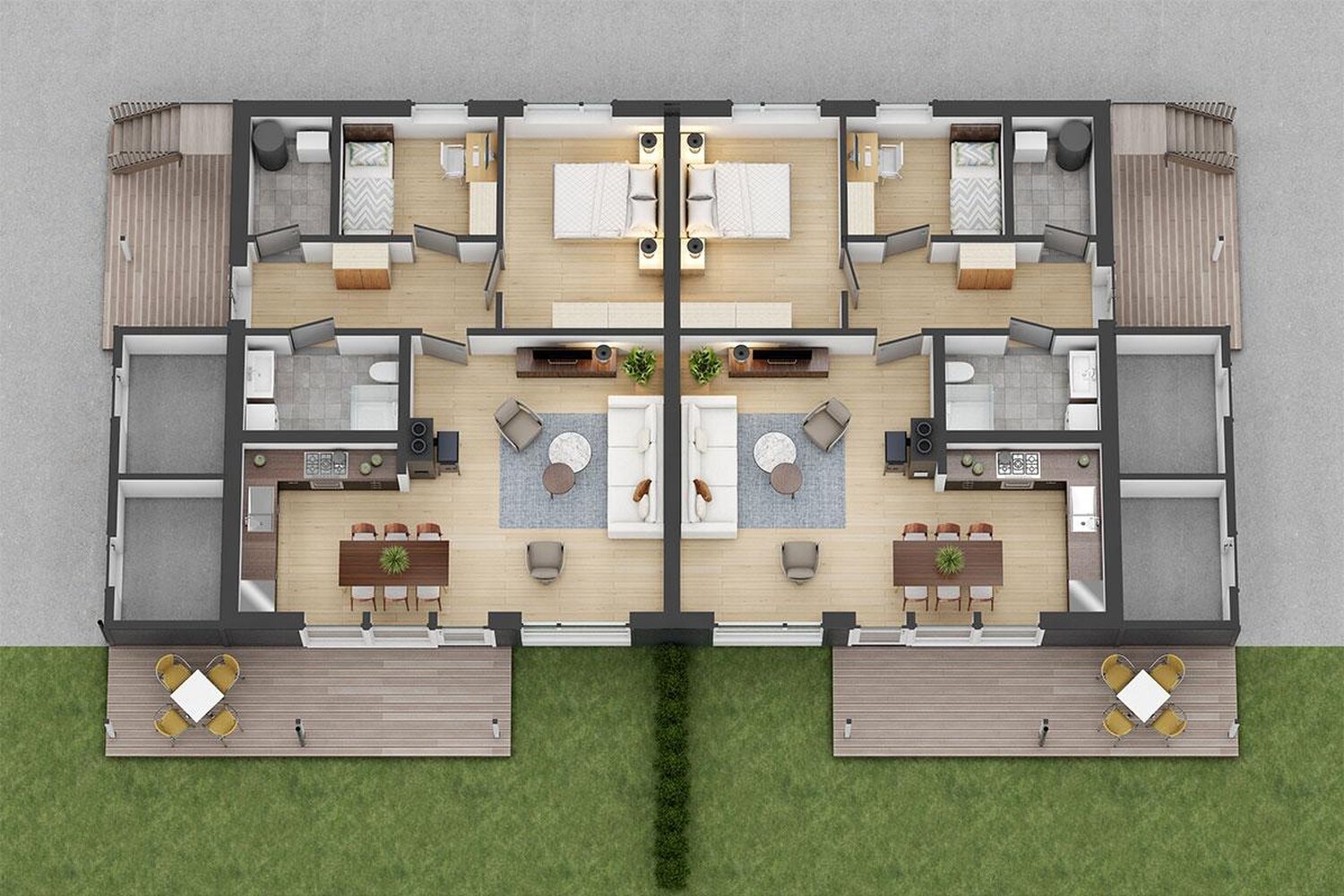 Slotthø Moderne — plantegning 2