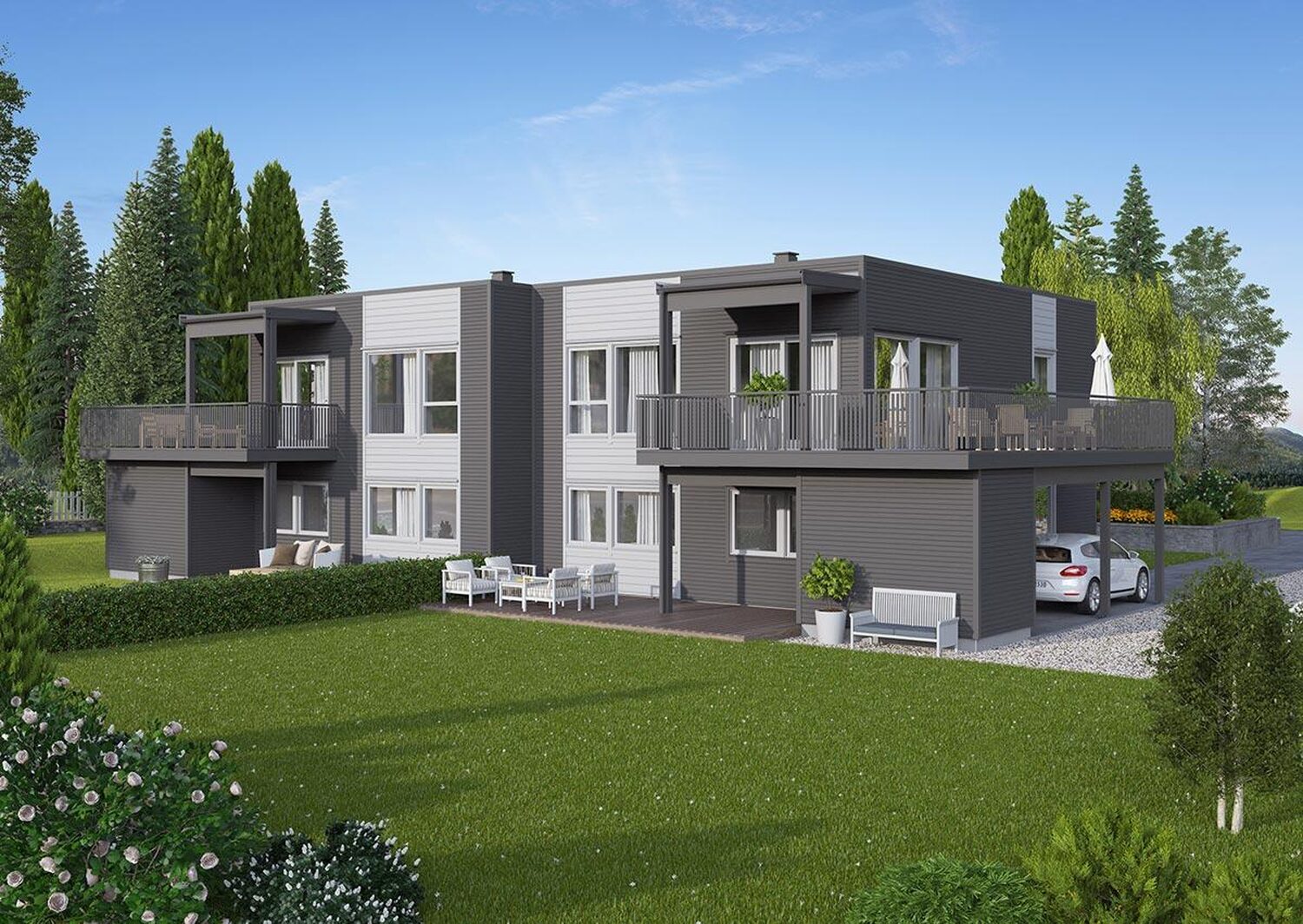 Husmodellen Svartegga Moderne