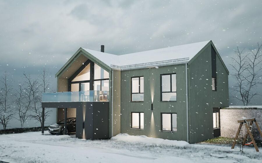 Husmodellen Trollryggen fra Idéhus
