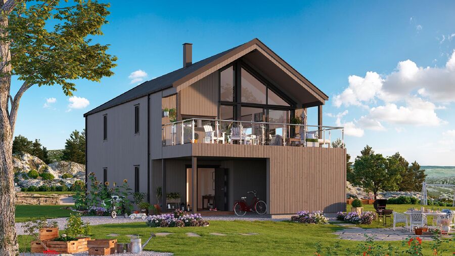 Husmodellen Tuva fra Idéhus