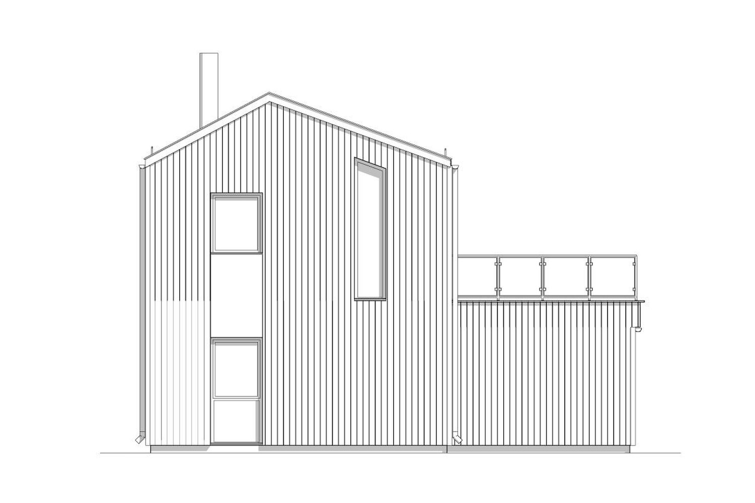 Tverreggi — plantegning 5