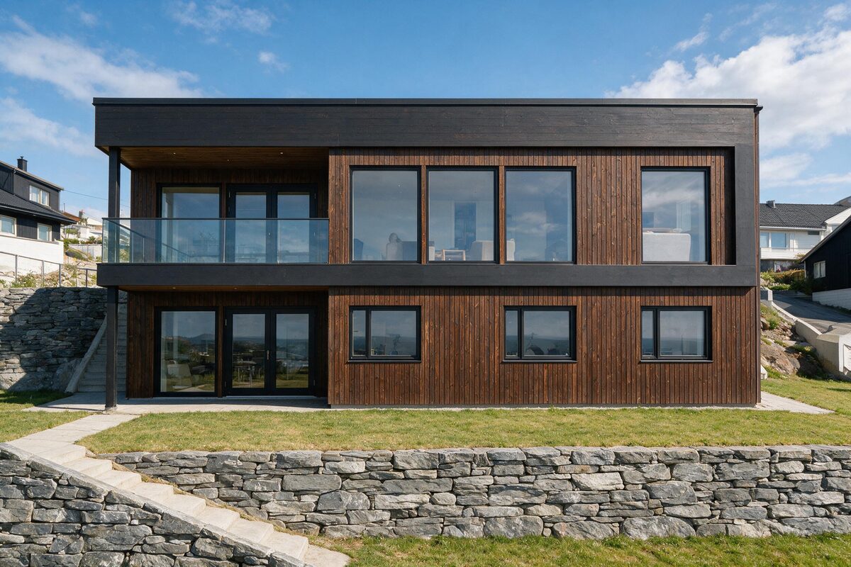 Enebolig Hessa sett fra sør